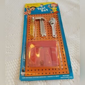 Retro Vintage Happy Mates Tool Set Children's Toys